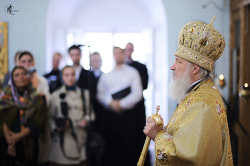 Патриарх Кирилл посетил Ново-Иерусалимский монастырь